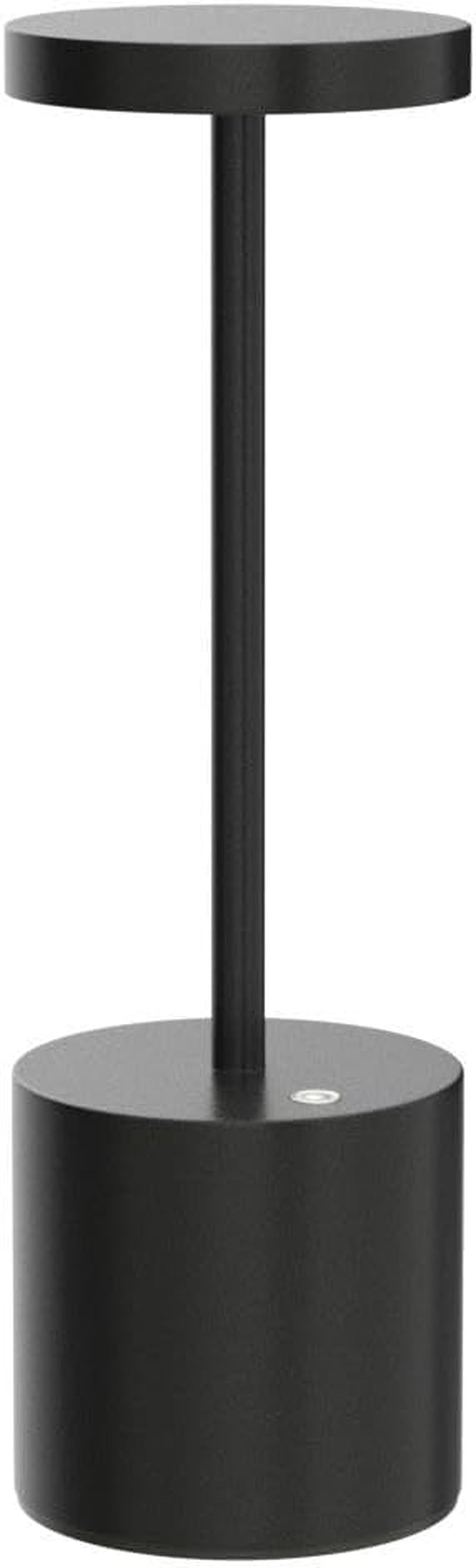 LED Cordless Table Lamps Black Outdoor Rechargeable